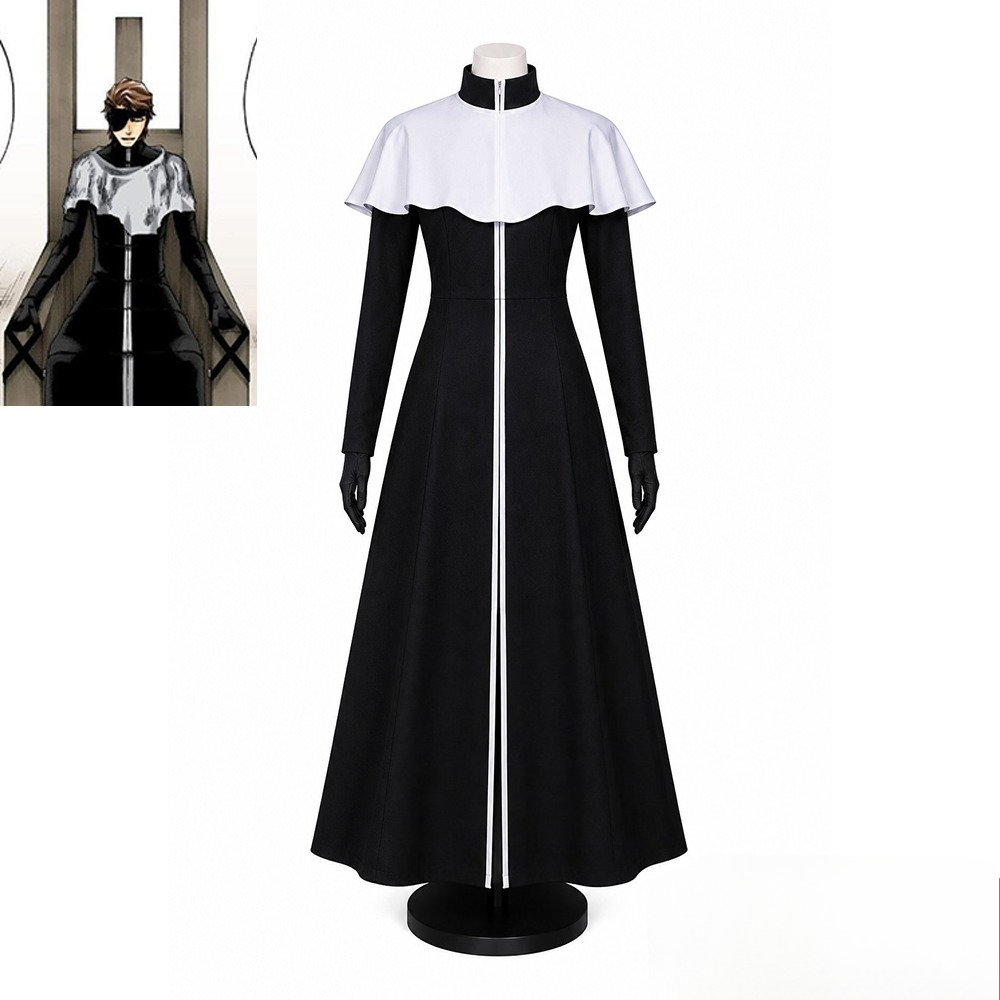 Men'S Kimono Accessories - Kostium cosplay Aizen Sousuke: biały haori,
