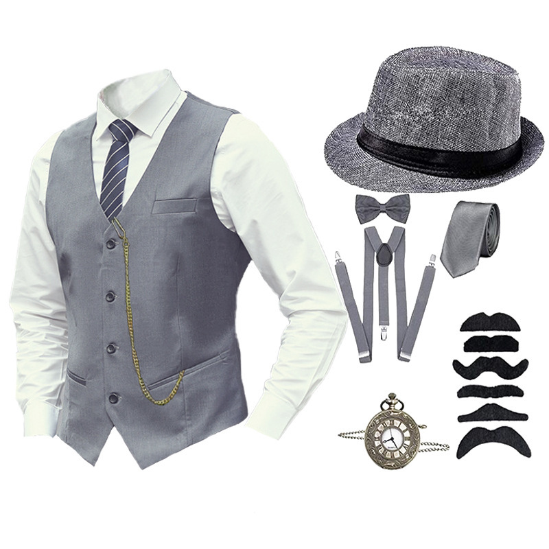 Men'S Accessories In The 1920S - Kostium męski na Halloween w stylu