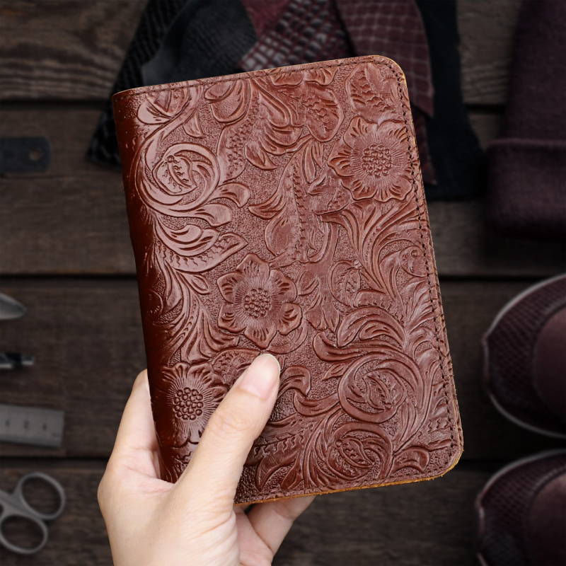 Travel Organizer Men - Etui na paszport z prawdziwej skóry,