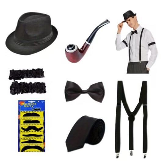 Men'S Accessories In The 1920S - Męski strój gangstera Gatsby z lat