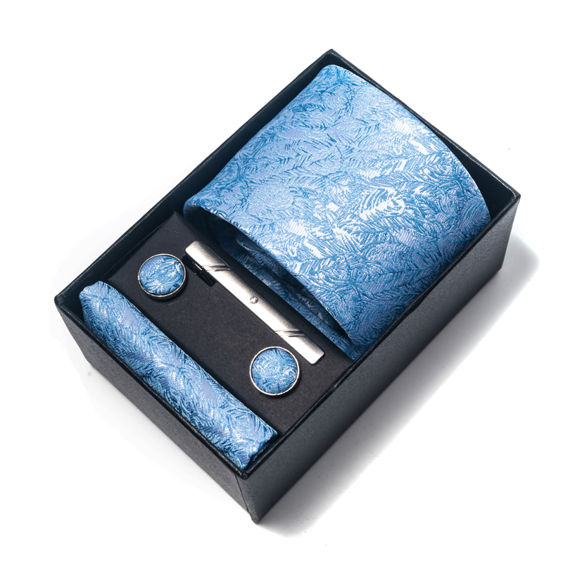 Neck Tie Set Box - Gorąca wyprzedaż 8 cm Krawat Chusteczka