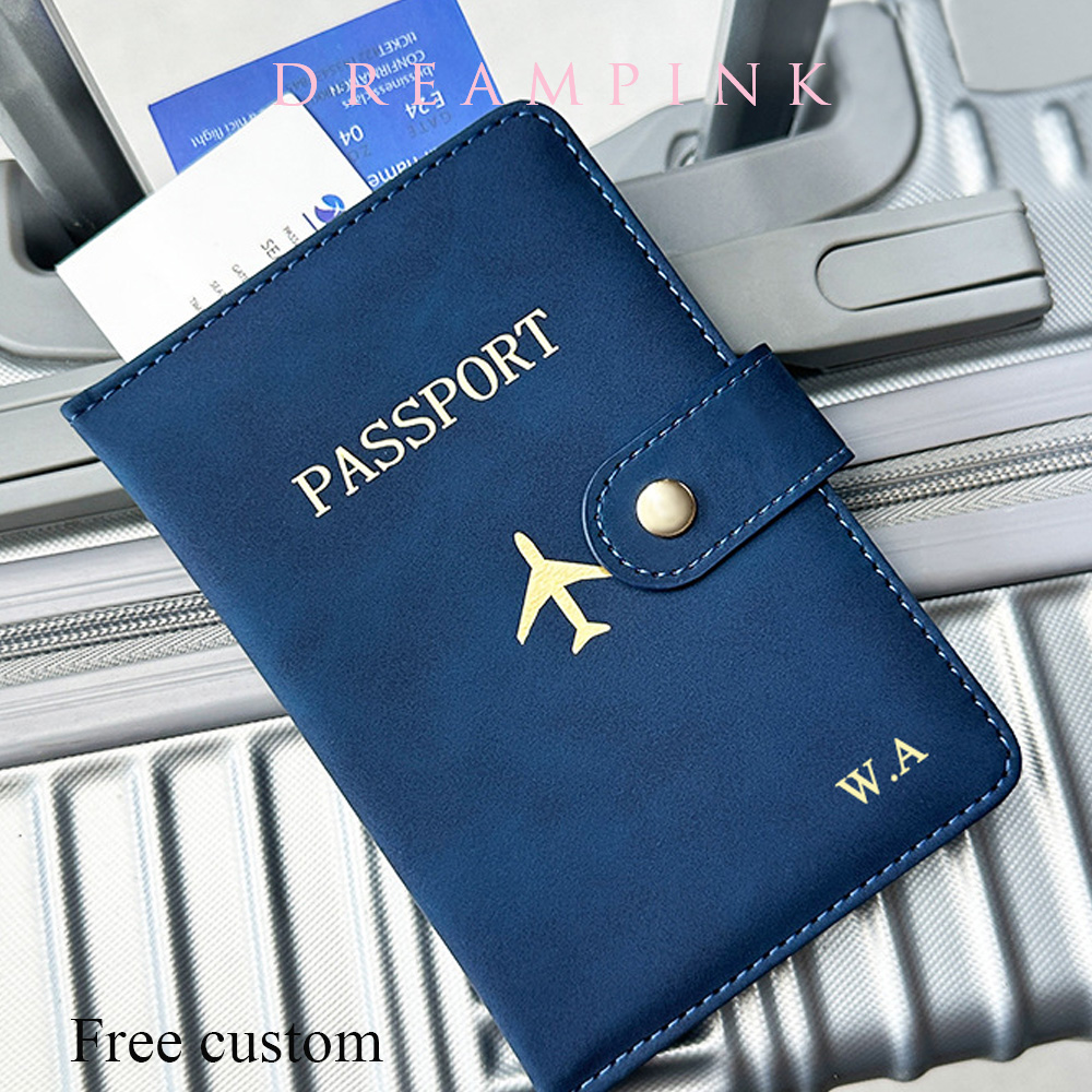 Travel Organizer Men - Personalizowany Portfel na Paszport z Imieniem