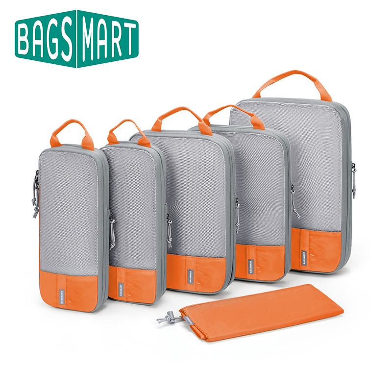Travel Organizer Men - Kostki do pakowania kompresyjnego BAGSMART do