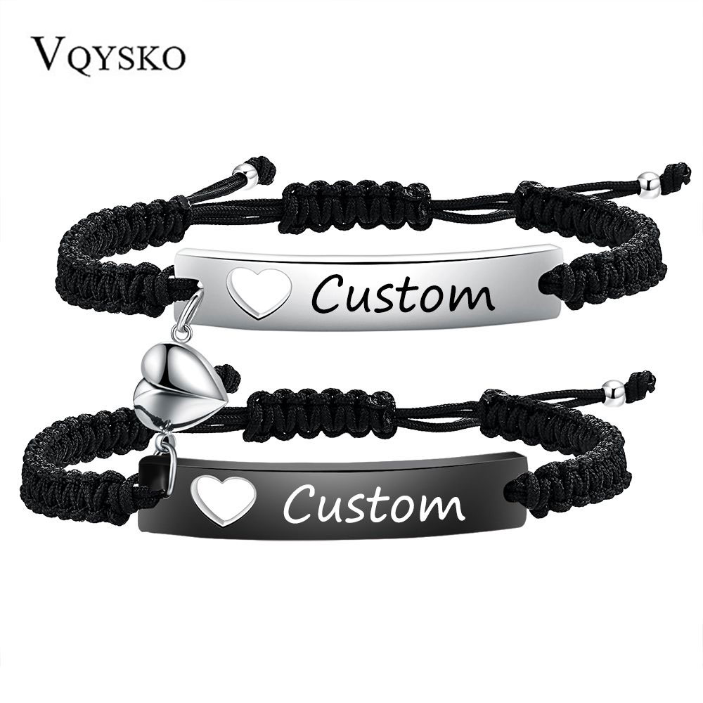 Men Accessories All - Niestandardowy zestaw bransoletek dla par ze