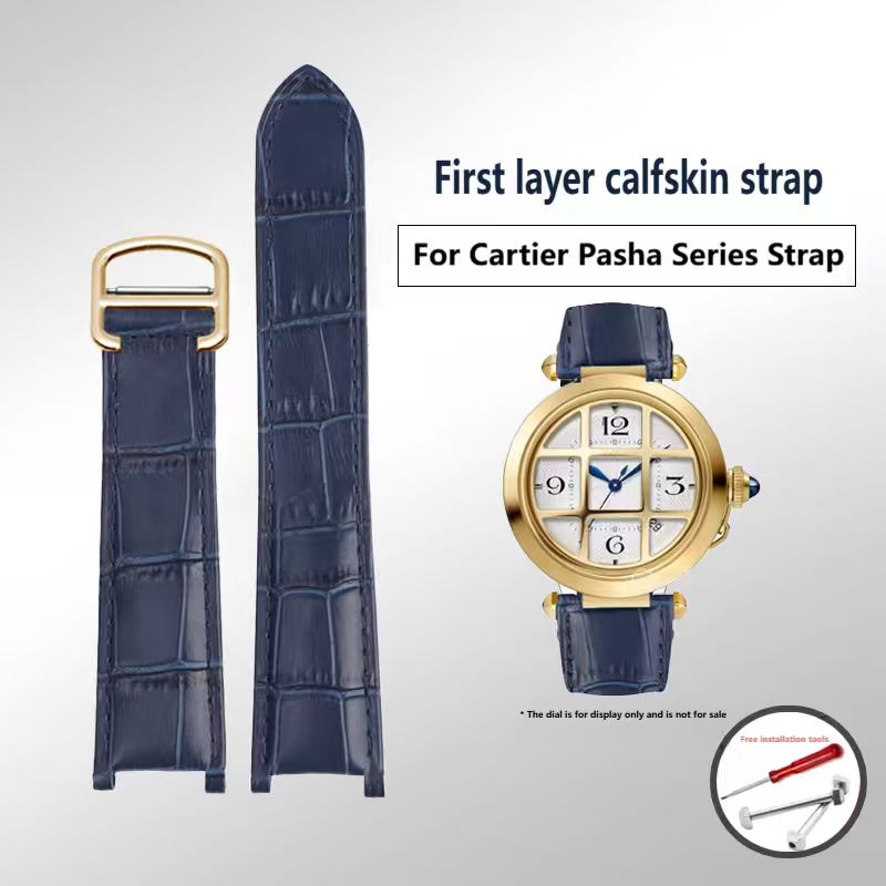Men'S Accessories Cartier - Pasek do zegarka Cartier PASHA z