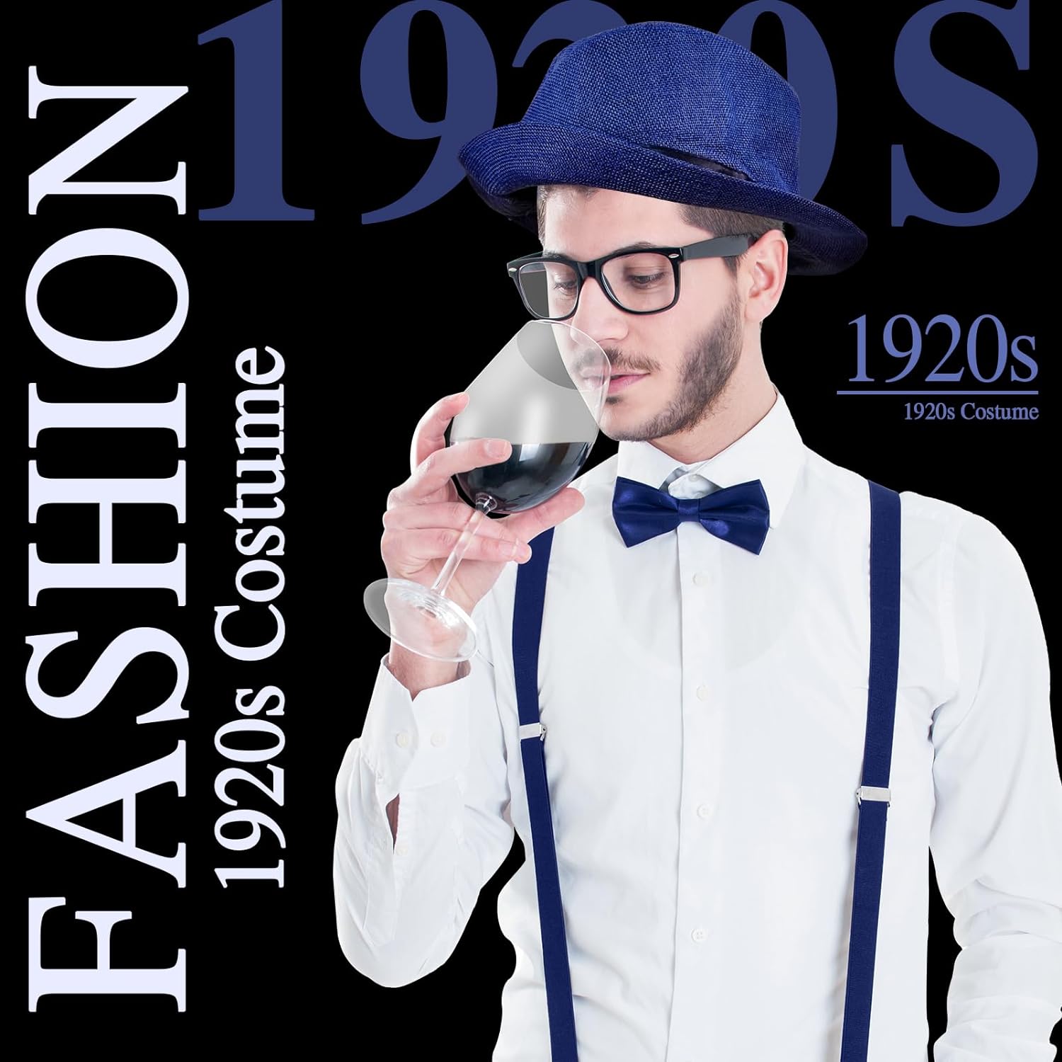 Halloween Cosplay 1920s zestaw – Men'S Accessories In The 1920S recenzja i cena