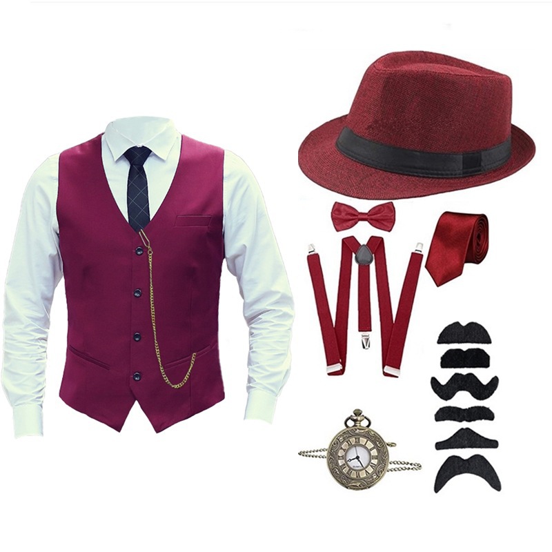 Kostium męski na Halloween w s – Men'S Accessories In The 1920S recenzja i cena