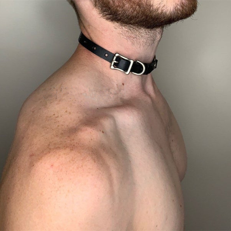 Szelki męskie fetish, łańcusze – Men Accessories Neck Chain recenzja i cena