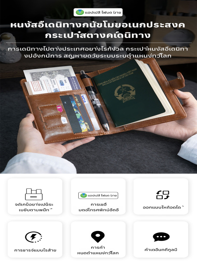 Wielofunkcyjny portfel podróżn – Travel Organizer Men recenzja i cena