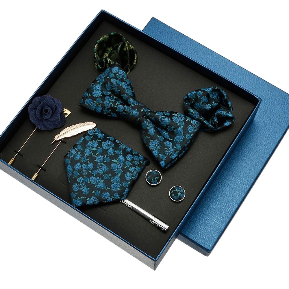Luksusowe krawat jedwabny chus – Neck Tie Set Box recenzja i cena