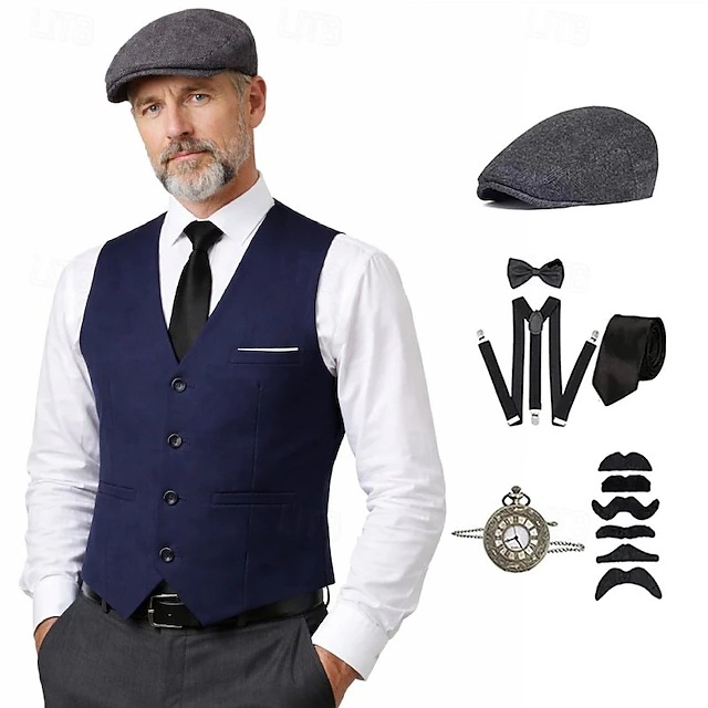 Męski kostium w rozmiarze plus – Men'S Accessories In The 1920S recenzja i cena