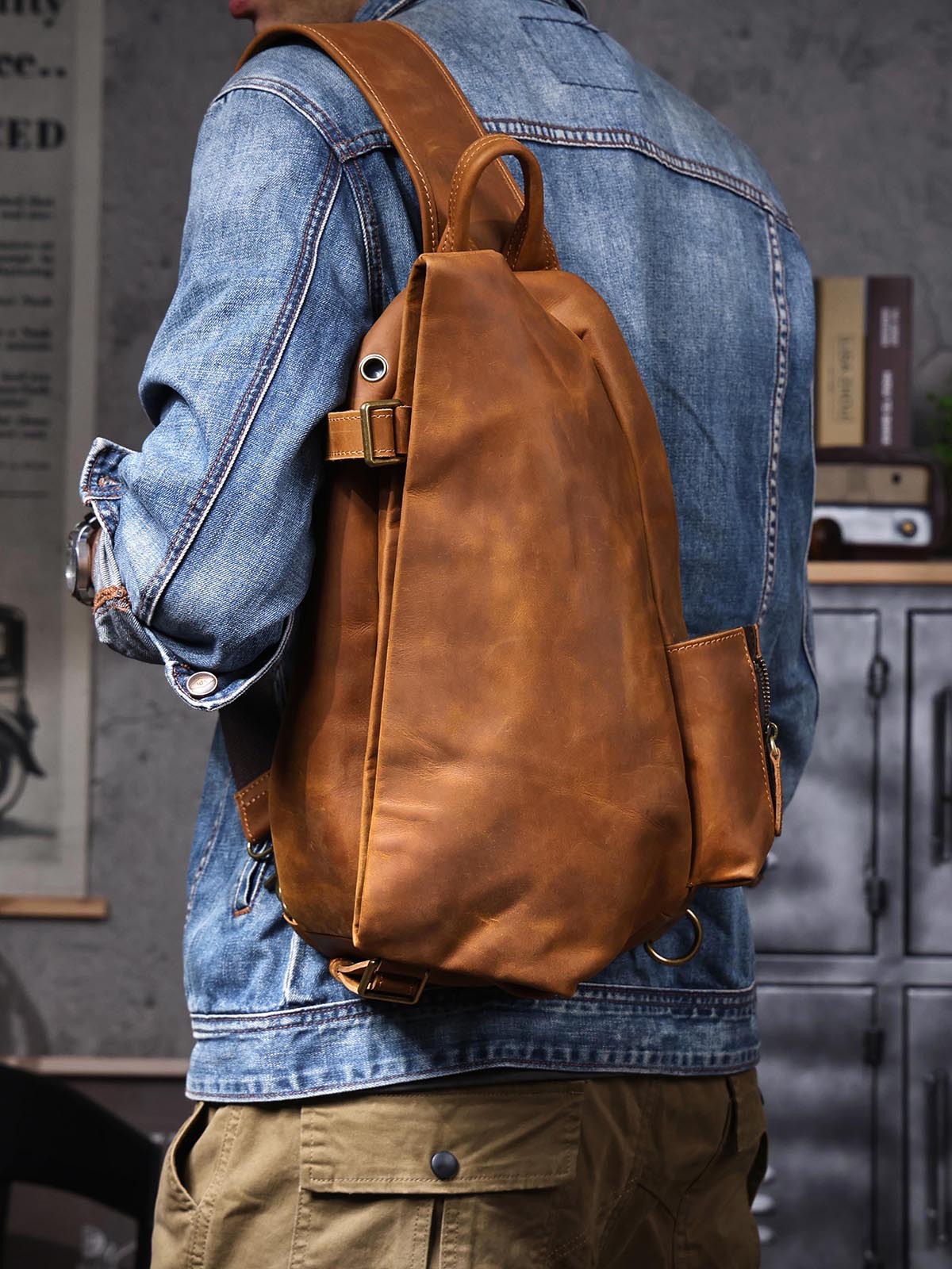 Torba męska vintage, organizer – Travel Organizer Men recenzja i cena