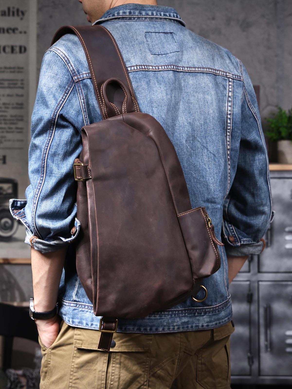 Torba męska vintage, organizer – Travel Organizer Men recenzja i cena