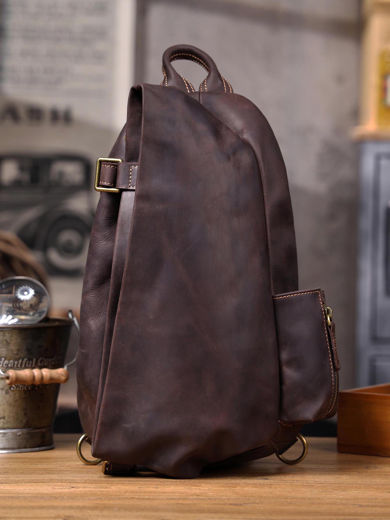 Torba męska vintage, organizer – Travel Organizer Men recenzja i cena