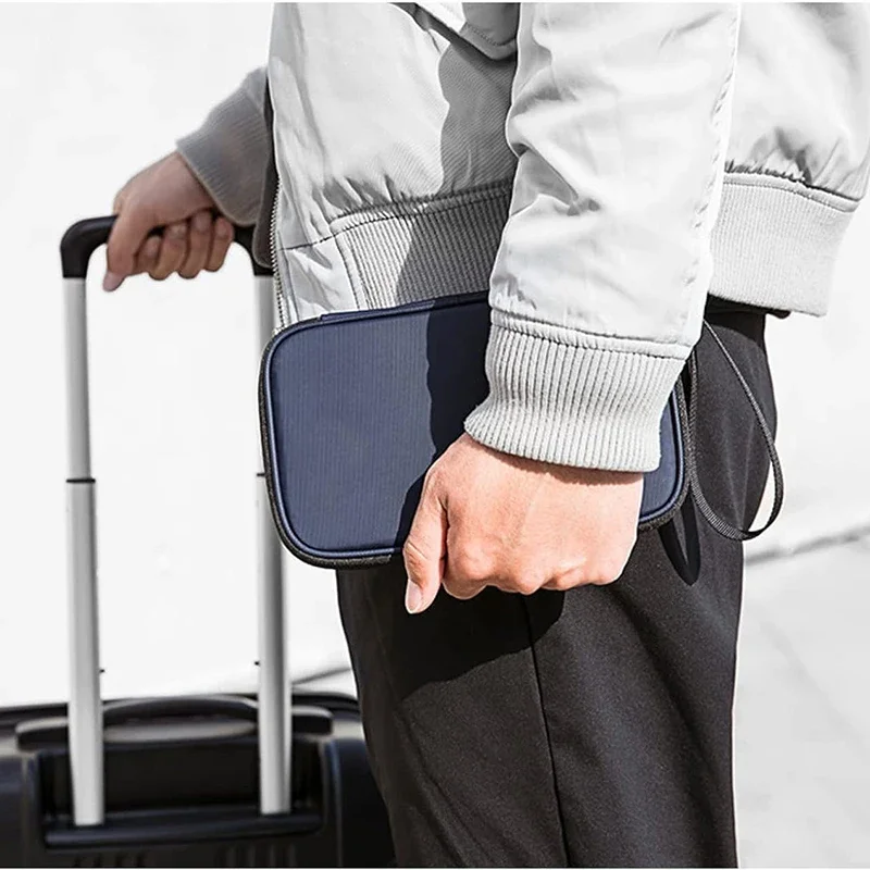 Lekki pokrowiec na paszport po – Travel Organizer Men recenzja i cena