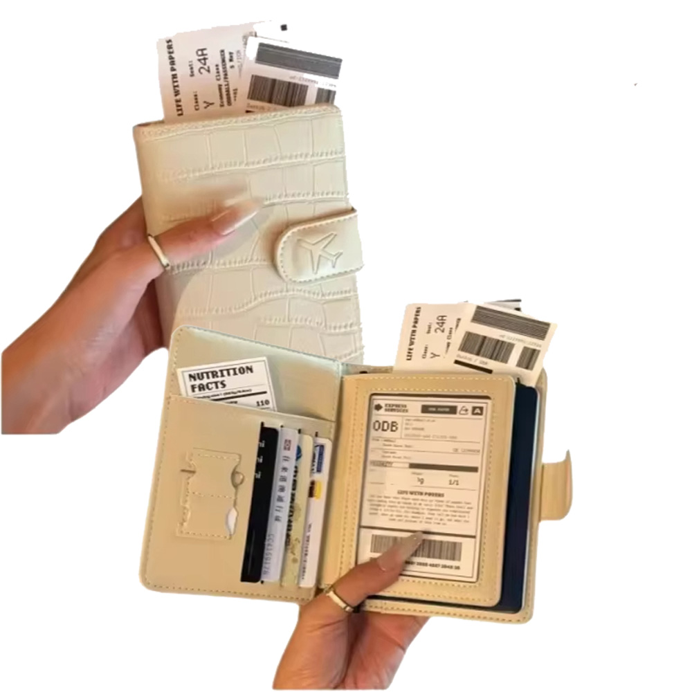 Etui na paszport ze skóry PU d – Travel Organizer Men recenzja i cena