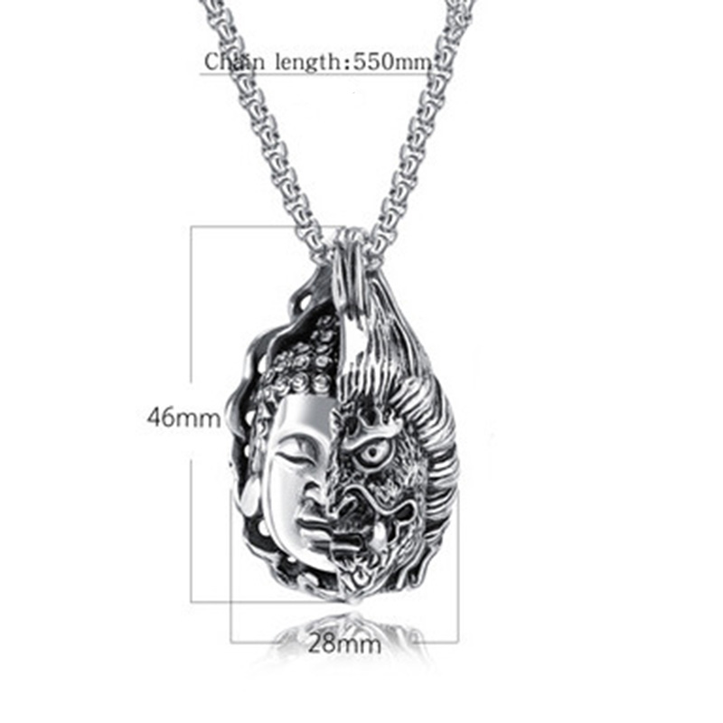 Nowy męski naszyjnik Gothic Bu – Men Accessories Neck Chain recenzja i cena