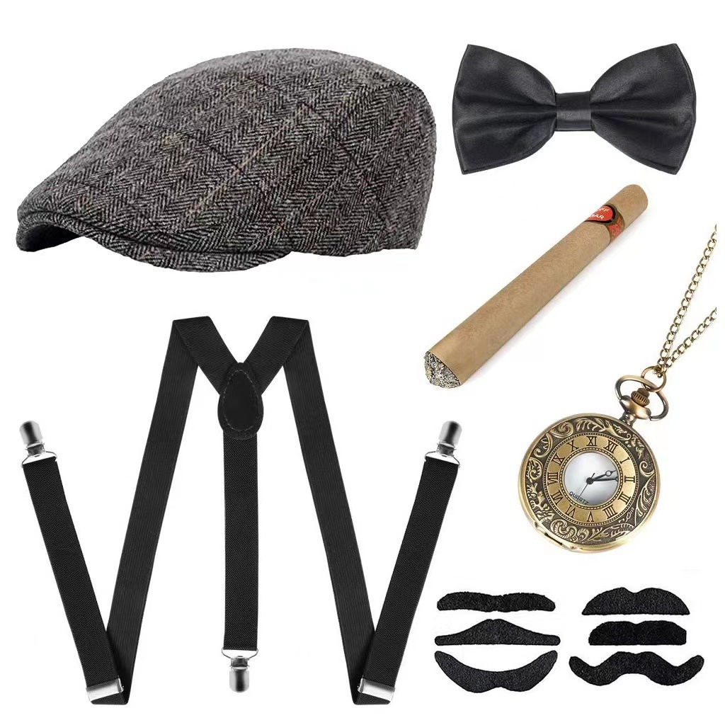 Kostium na imprezę świąteczną  – Men'S Accessories In The 1920S recenzja i cena