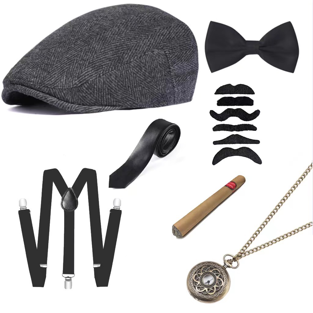Kostium na imprezę świąteczną  – Men'S Accessories In The 1920S recenzja i cena