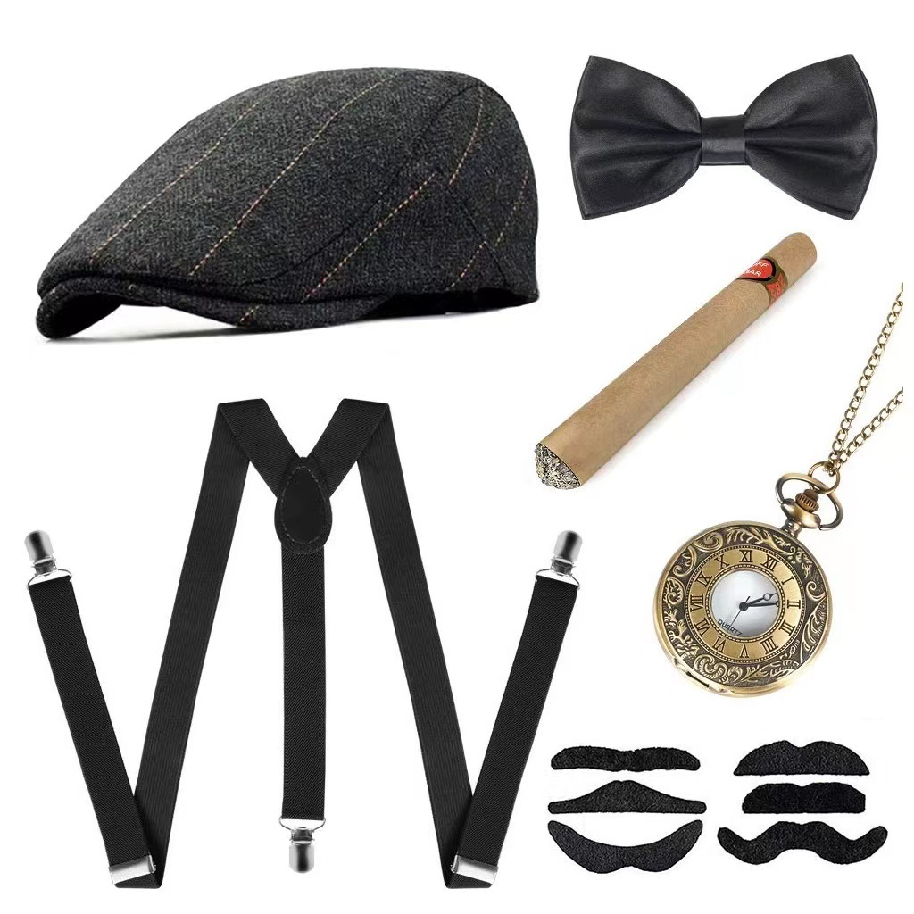 Kostium na imprezę świąteczną  – Men'S Accessories In The 1920S recenzja i cena
