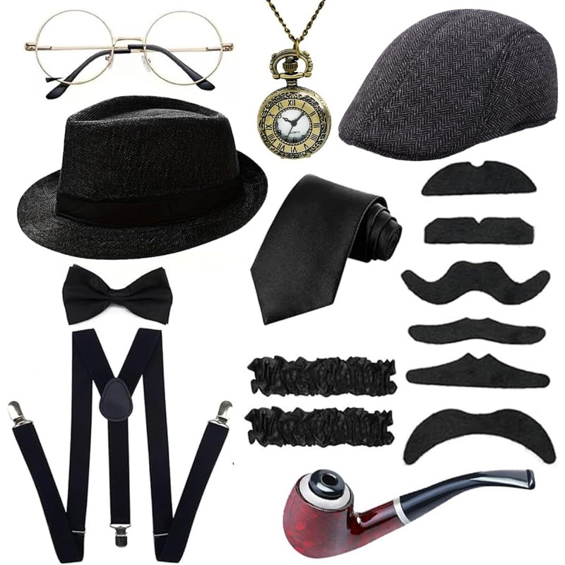 Zestaw akcesoriów do męskiego  – Men'S Accessories In The 1920S recenzja i cena