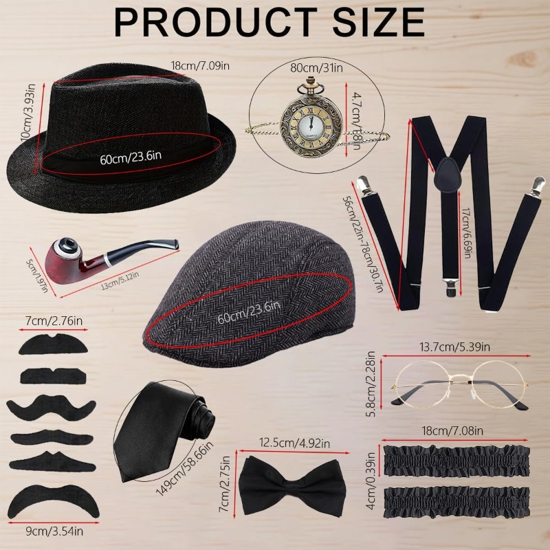 Zestaw akcesoriów do męskiego  – Men'S Accessories In The 1920S recenzja i cena