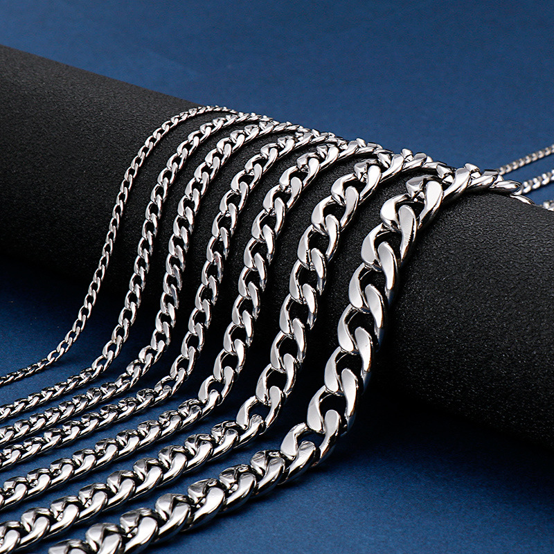 Naszyjnik męski ze stali nierd – Men Accessories Neck Chain recenzja i cena